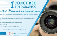 1° Concurso fotográfico “DERECHOS HUMANOS EN DEMOCRACIA”