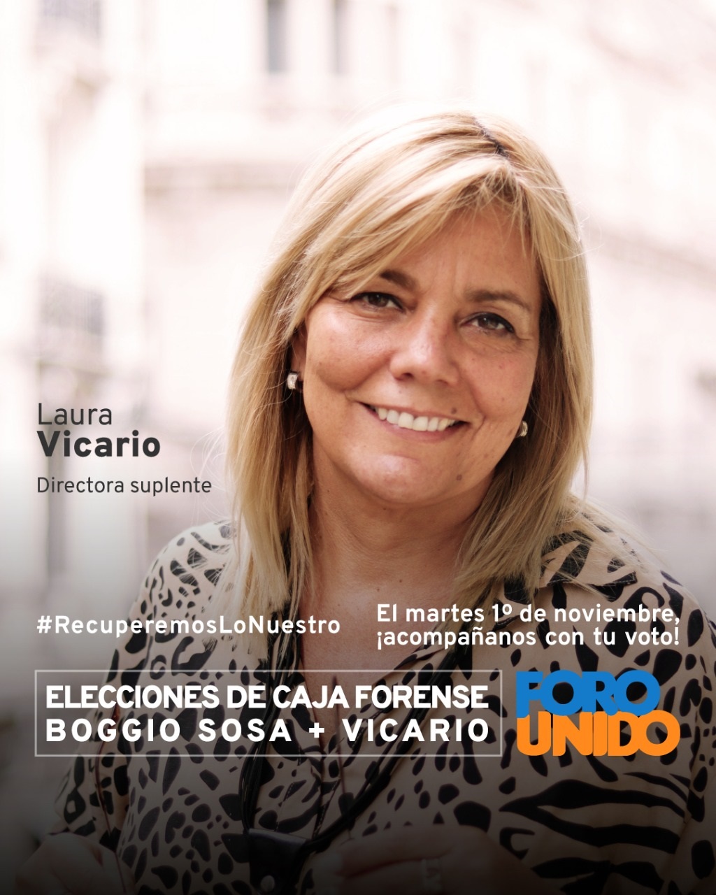 Elecciones Caja Forense. Entrevista a la Dra Laura Vicario