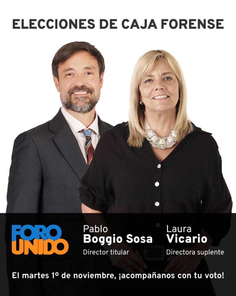Elecciones Caja Forense. Entrevista al Dr. Pablo Boggio Sosa